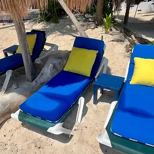 Beachfront Hammock Heaven Apartment Akumal